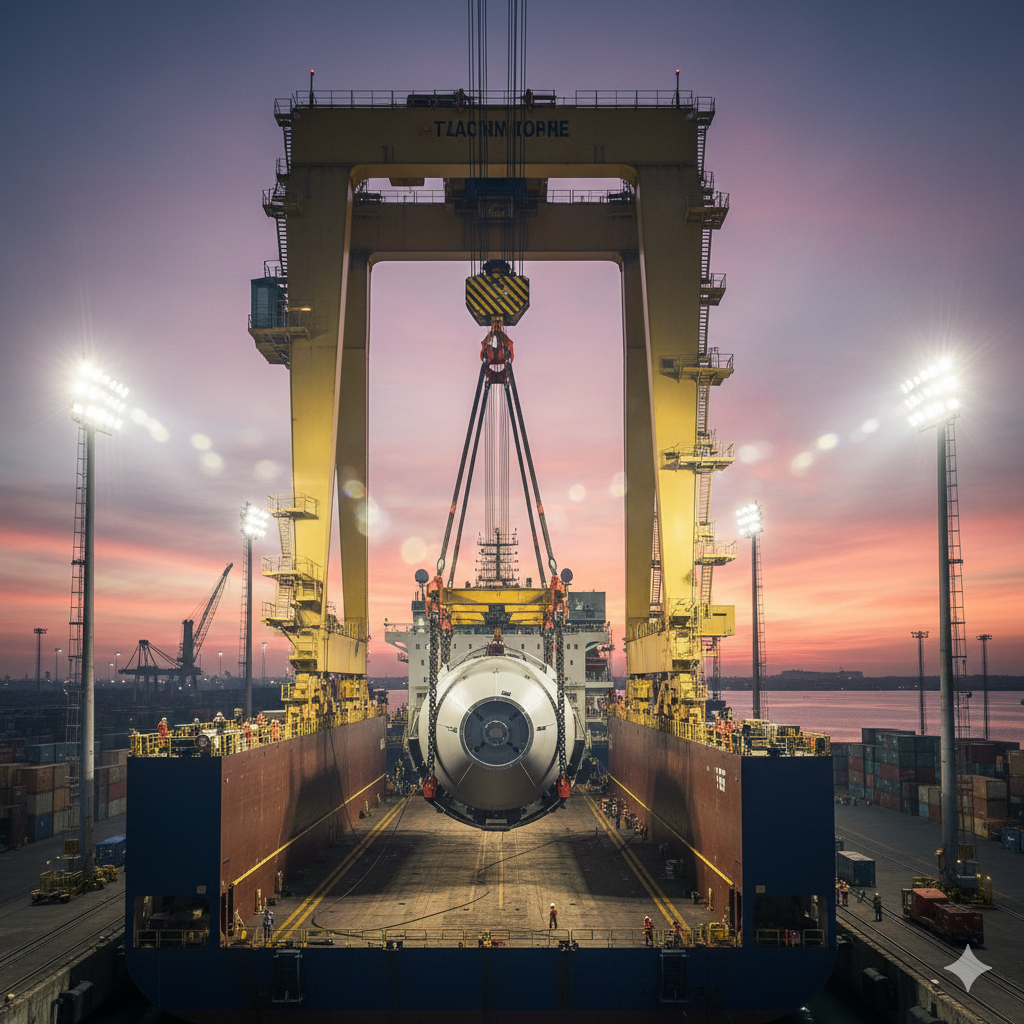 Heavy lift and project cargo handling