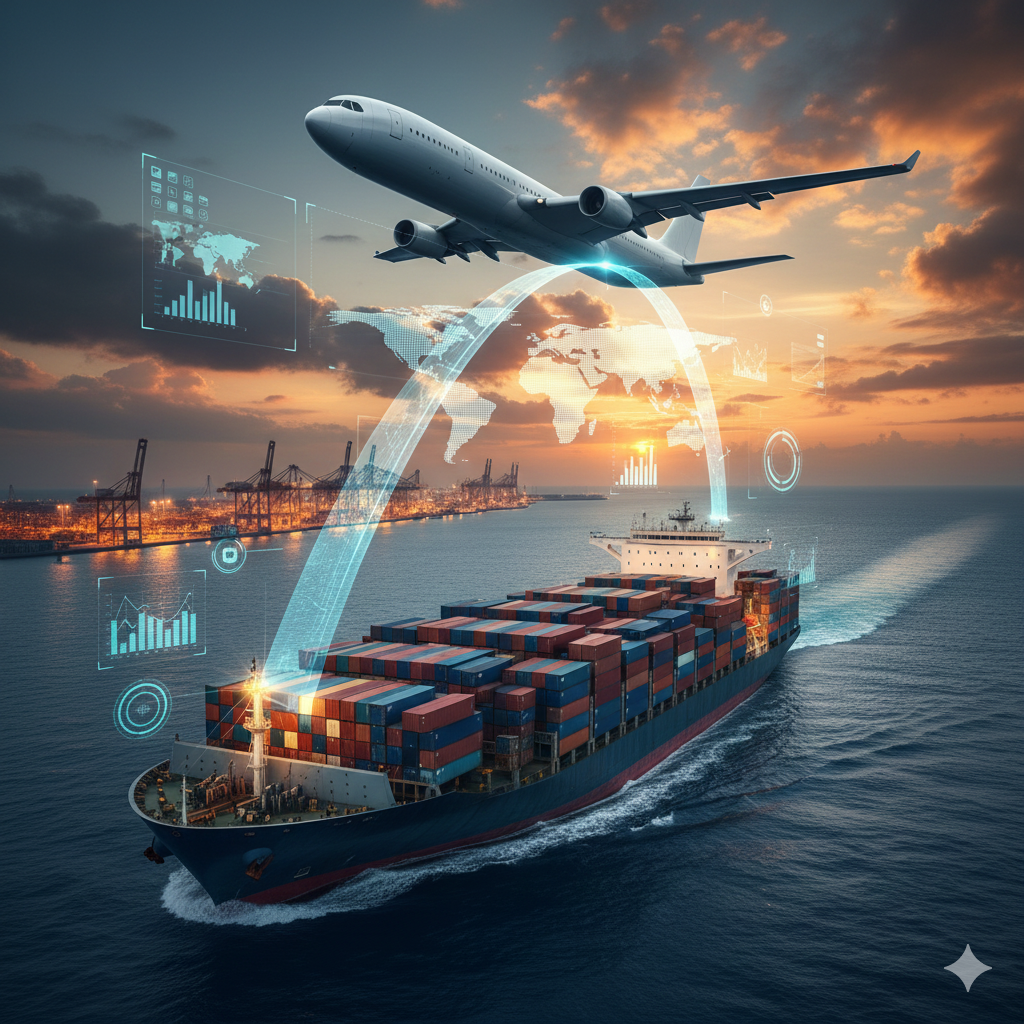 Sea-Air Combined Logistics